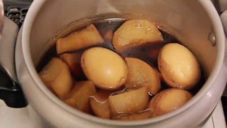 卵と大根の煮物の完成