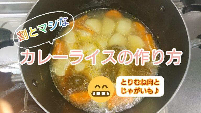 【割とマシな】カレーライスの作り方