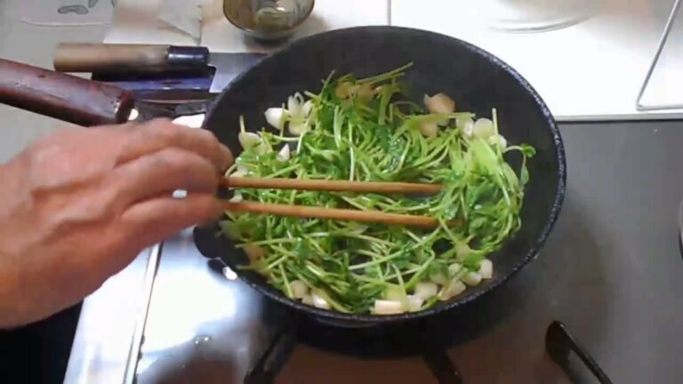 万能！豆苗ガーリック炒め：全編