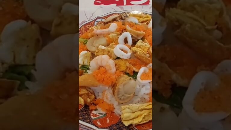 【コストコ購入品】 シーフードミックス ちらし寿司 #shorts Costco seafood mix sushi