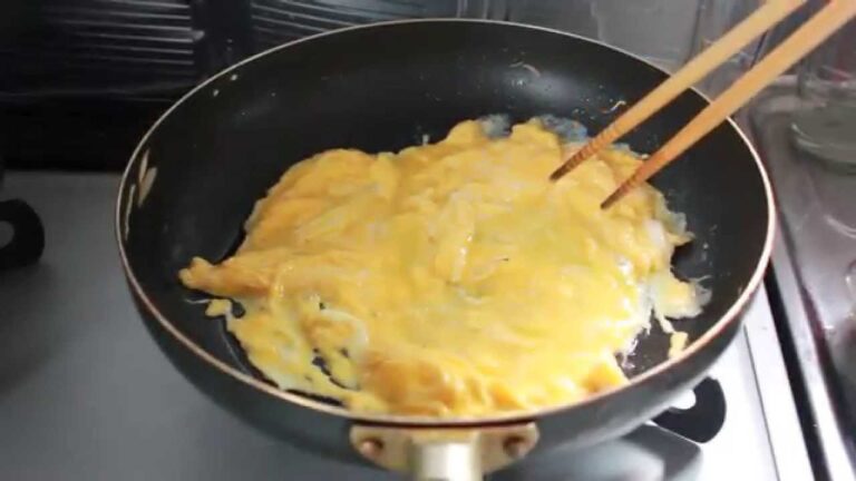 炒り玉子を作る