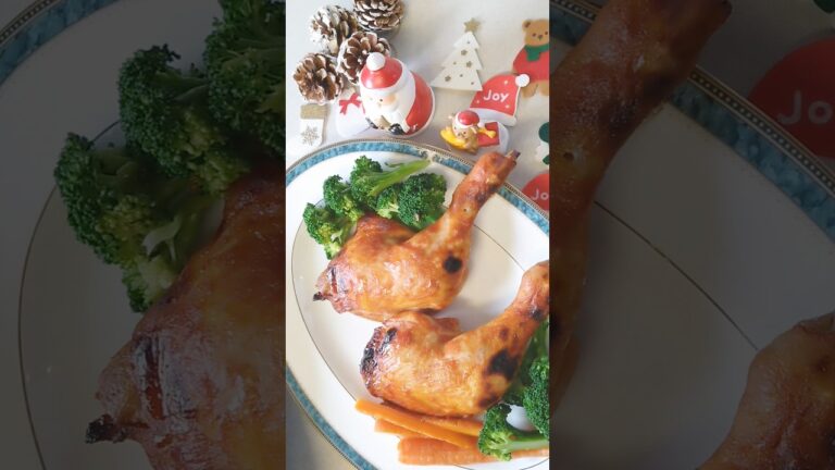 【クリスマスチキン】簡単 オーブン使用 ほっとらかし MerryChristmas クリスマス料理 初めて作っても大成功
