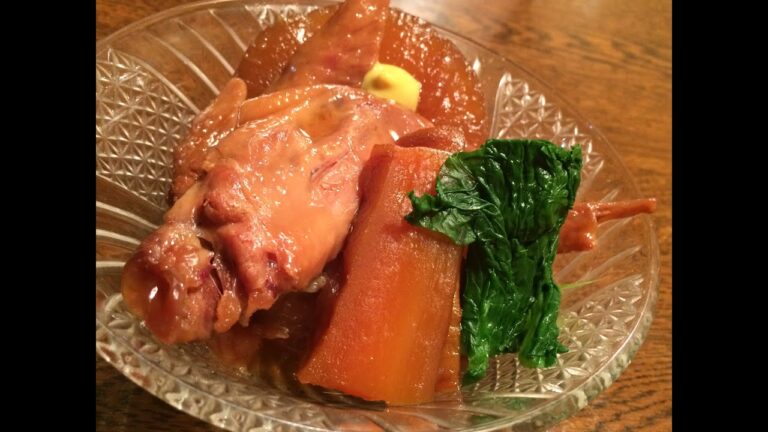 「手羽先大根」作り方