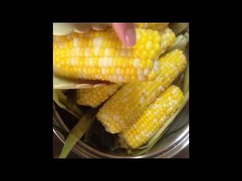 トウモロコシの茹で方 (無水鍋)