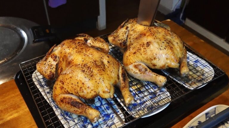 【丸鶏の湯煎オーブンバーナー】メッチャいっぱい料理作るぞ！【Boil the round chicken and bake it in the oven and burner】