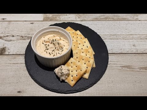スモークサーモンとクリームチーズのリエット