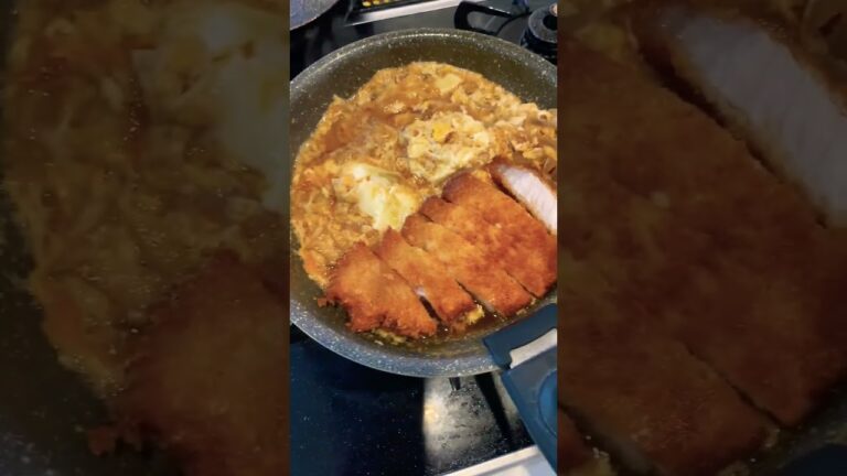 #トンカツ #卵とじ #料理男子 #美味しそう