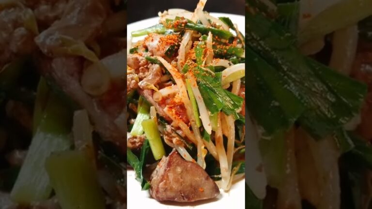 レバニラ炒めの作り方! #shorts