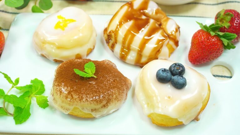 材料3つ！フライパンでふわふわヨーグルトドーナツ