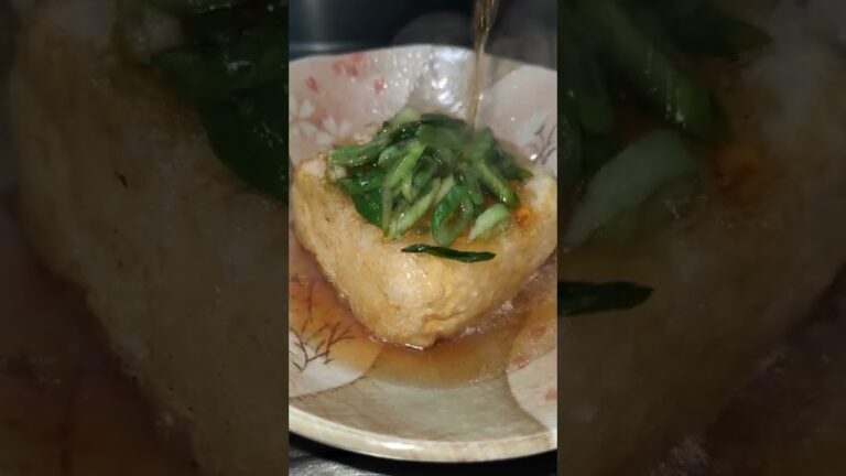 揚げだし豆腐って、最高じゃん！美味しいよね？と言いながら一杯だけ飲む新規就農予定者、あと、782日で就農