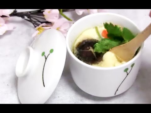 【料理レシピ】茶碗蒸しの作り方♪