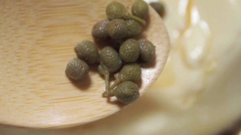 冷奴に青実山椒佃煮　ぴり　から　美味しい