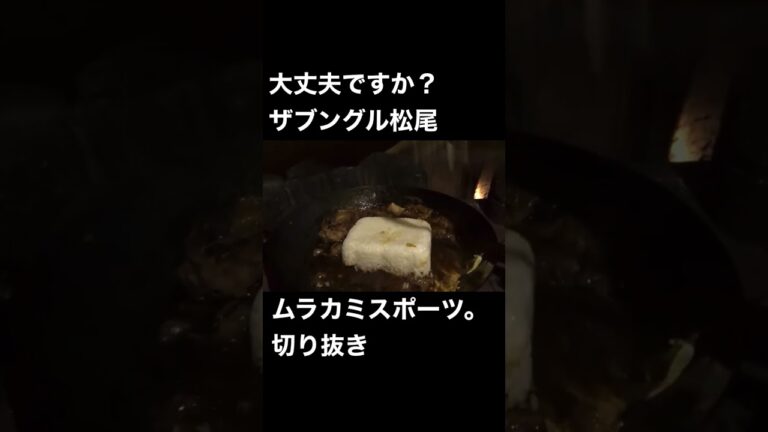泥酔してるとこうなる。#ソロキャンプ #キャンプ飯 #ムラカミスポーツ