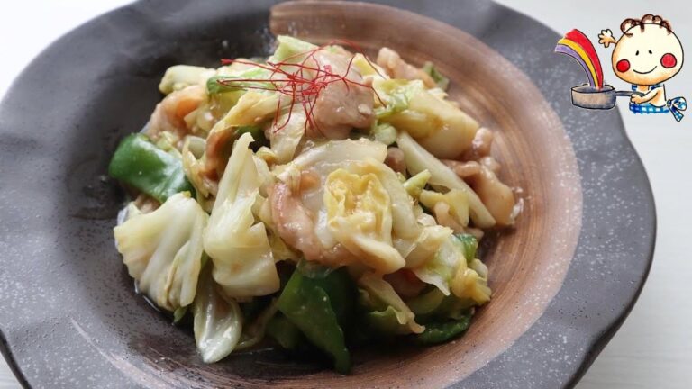 【お味噌で簡単！】たっぷりキャベツの回鍋肉　＃たべいろ　＃キャベツ　＃中華料理　＃回鍋肉　＃回鍋肉レシピ