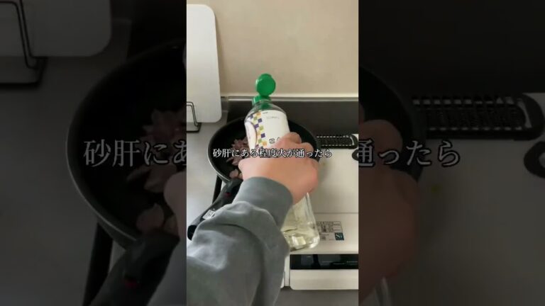 【ダイエット飯】おつまみにもなる絶品砂肝炒め！　グットボタン押すといつでも見返せるよ…#shorts