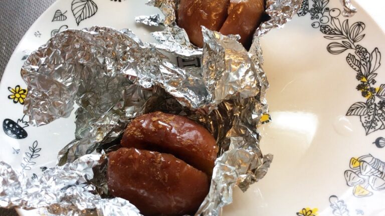 トースターで姫りんごスイーツ