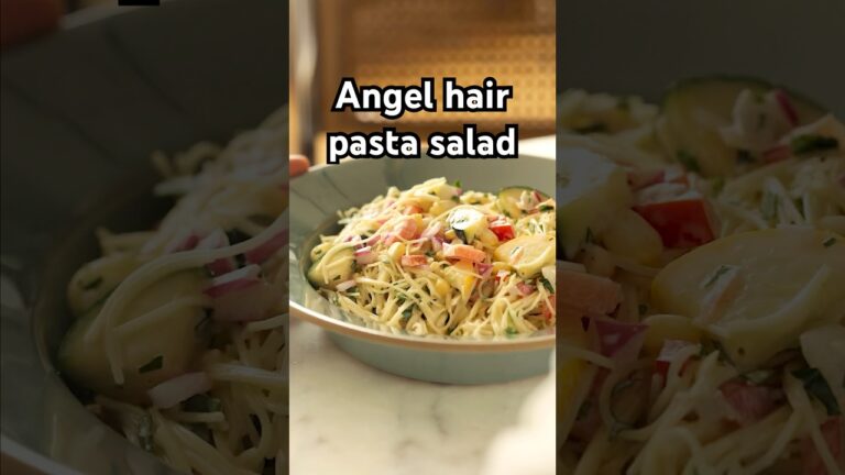 エンジェルヘアが嫌いな人は、今すぐ変身しましょう。エリック・キムのレシピは説明欄にあります。#shorts