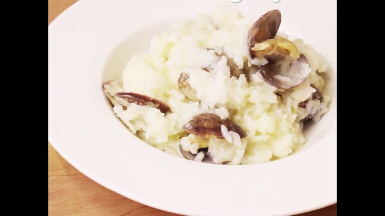 レンジで作れるリゾット♪ あさりのスピードリゾット