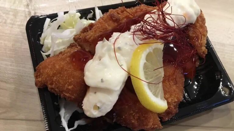 惣菜　簡単レシピ　チキンカツのタルタルソースがけ