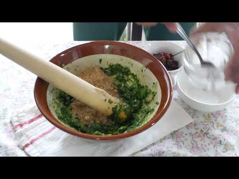 【おいしかった！】大葉シリーズ 麺料理 /  大葉をすり鉢ですって和洋2種の大葉シリーズ麺料理