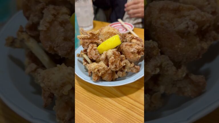 鳥椿名物チューリップ唐揚げとハイサワーで乾杯！#ハイサワー #hisour 浅草 #asakusa #東京 #tokyo #日本 #japan #居酒屋 #izakaya #チューリップ #唐揚げ