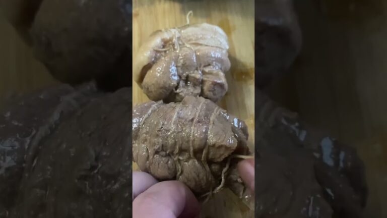 業務スーパーのやっすい肉を煮豚にしたお