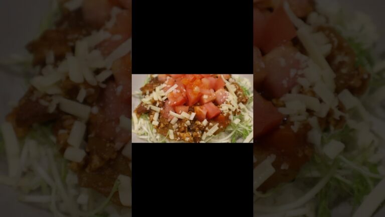 【リメイク料理】カレーでスパイシータコライス