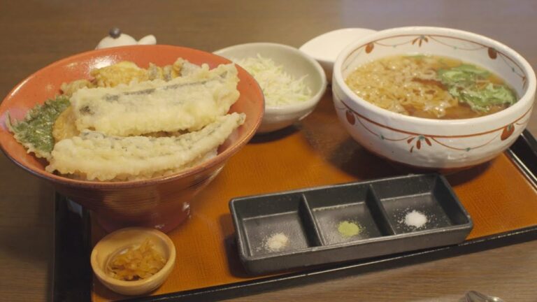 本場稲庭うどんと鰻天丼の豪華コラボセット！　湖西市「稲庭うどん 葉月」しずおかごはんが食べたい！
