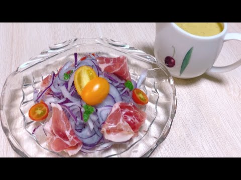 おデブはリンゴでドレッシングを作って玉ねぎを食べるのが好き