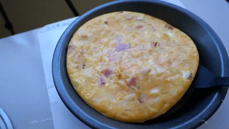フライパンに置くだけ！　スパニッシュオムレツ　フライパン厚底革命　厚底８ミリ「ALFeight」で作る料理　IHヒーターで置くだけ調理   厚底クッキングプレート