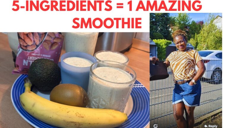 5-INGREDIENTS SMOOTHIE CHANGES EVERYTHING!#smoothierecipes