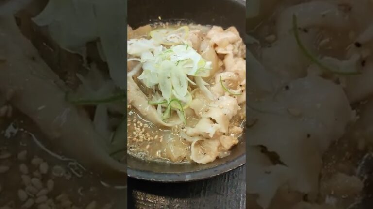 #吉野家 ねぎ塩豚定食