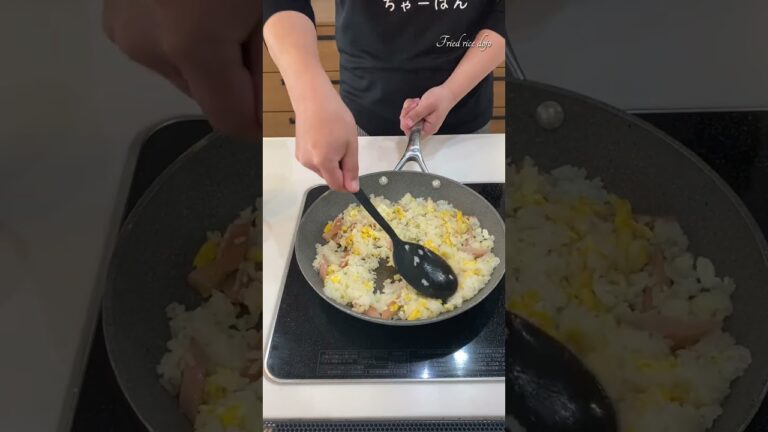 【極上】ギョニソバター醤油炒飯の作り方 #shorts