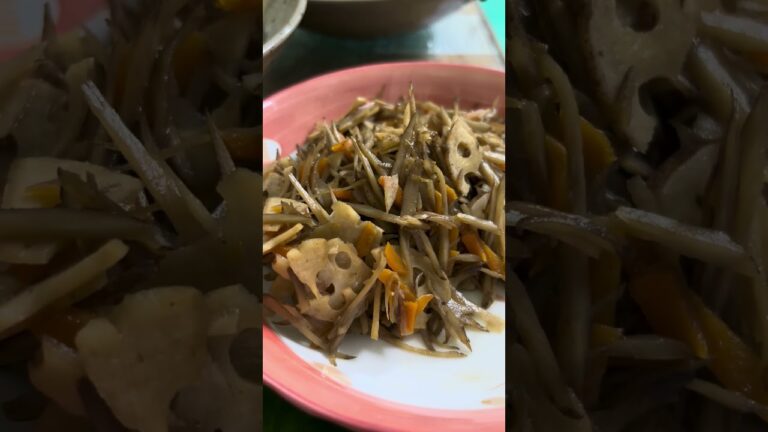 Món Kinpira thần thánh của Thực dưỡng Nhật!