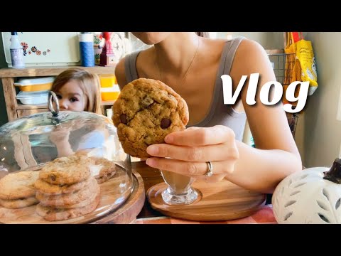 【子育てVlog】手作りおやつ/オーガニッククッキーとベトナム料理/子育て主婦の日常/