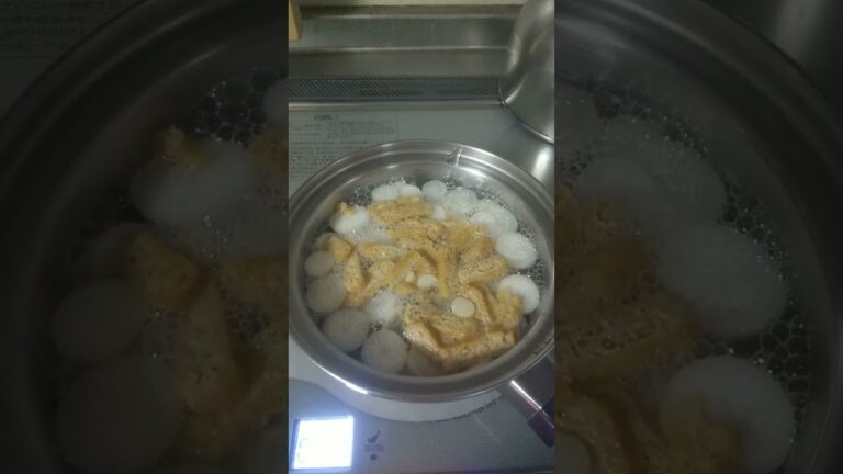 朝の大根お味噌汁 大根は円にすると食感が面白いですよ😃