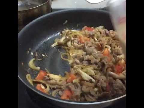 ビーフストロガノフの作り方