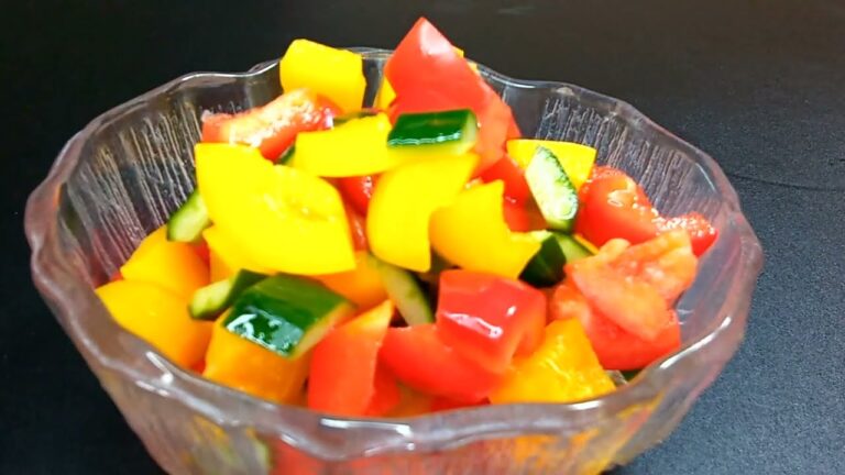 キッチングランパ流　パプリカとキュウリのピクルス（Kitchen Gran Pa-style Paprika and Pickled Cucumber）