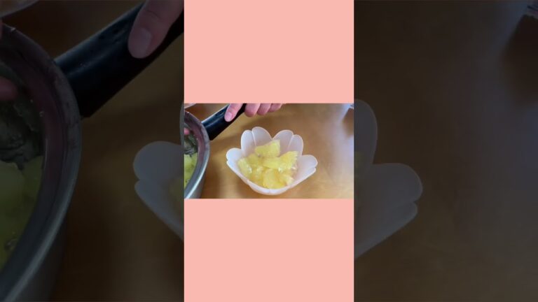 リンゴのゼリーを作りました♪#shorts  #りんご  #手作り