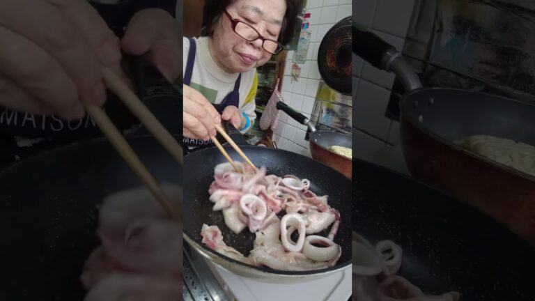 おうちで作る長崎ちゃんぽんの作り方・レシピ／ばあちゃんの料理教室 #shorts