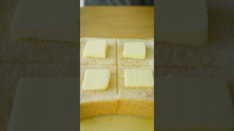 食パンを一番美味しく食べる方法!!バターシュガートースト#shorts #食パン