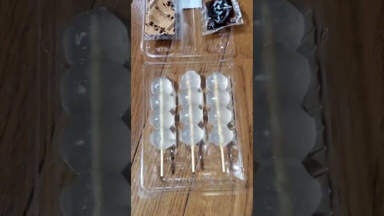 わらびもちとはちみつレモンわらびもち