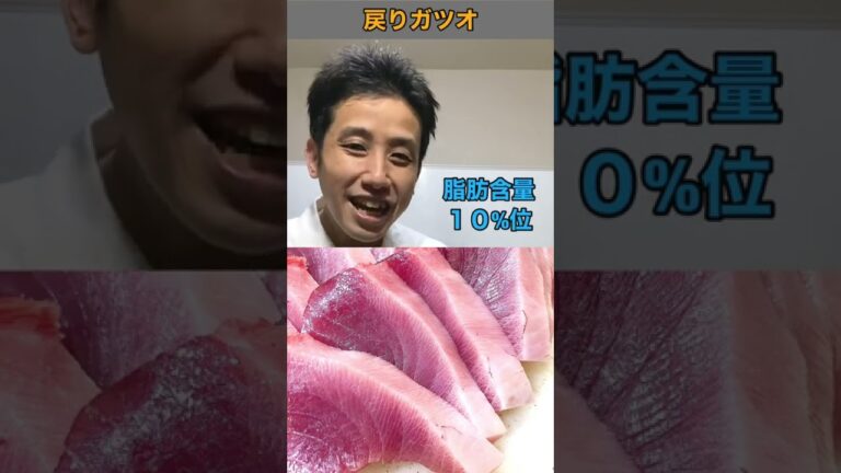 Ｑ：初ガツオと戻りガツオの違いを教えて下さい　#shorts