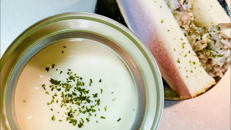 暑い日にピッタリ！ビシソワーズ&サンドイッチ弁当🥪#作り置き弁当 #お弁当動画 #お弁当記録