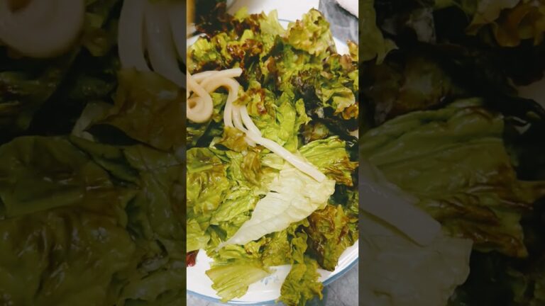 冷やしサラダうどん。