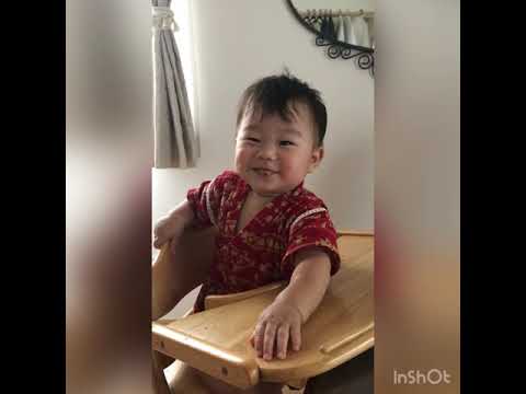 0歳10ヶ月/掴み食べ/BLW/ピーマン肉詰め/椎茸肉詰め
