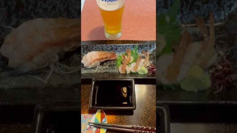 鮮度が落ちるのが早いため、産地でないとなかなか食べれないガス海老❣️石川県小松市で堪能🤤 #全国美味かったシリーズ #海の幸