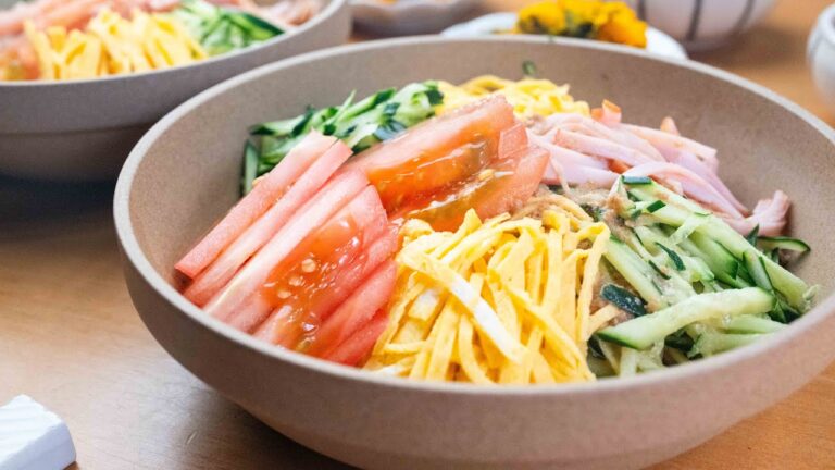 【15分で喜ばれる】まるでお店の味「ごま冷やし中華」シャキッと絶品！