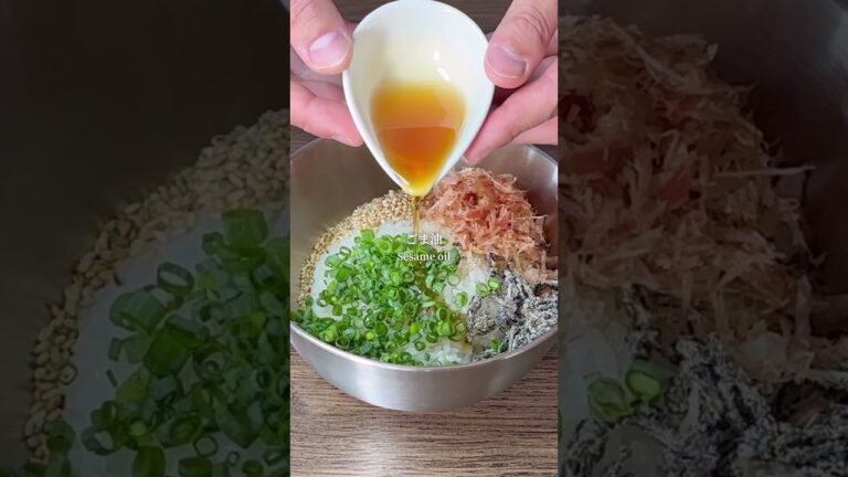 【Instagramで500万再生突破】我が家の最強おにぎり🍙#おにぎり #混ぜおにぎり#簡単料理