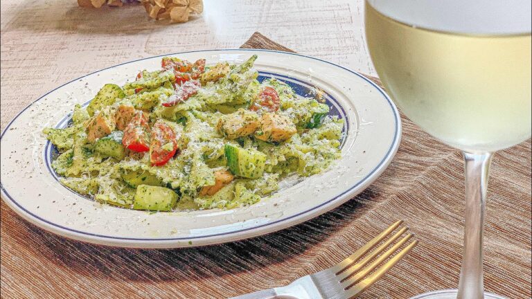 【大葉バターのファルファッレ】爽やかな大葉の風味が楽しめる大葉バターの作り方【パスタレシピ】【おうちカフェ】